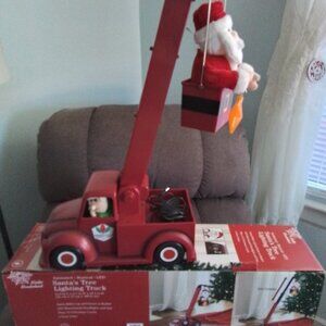Santa's Tree Lighting Truck